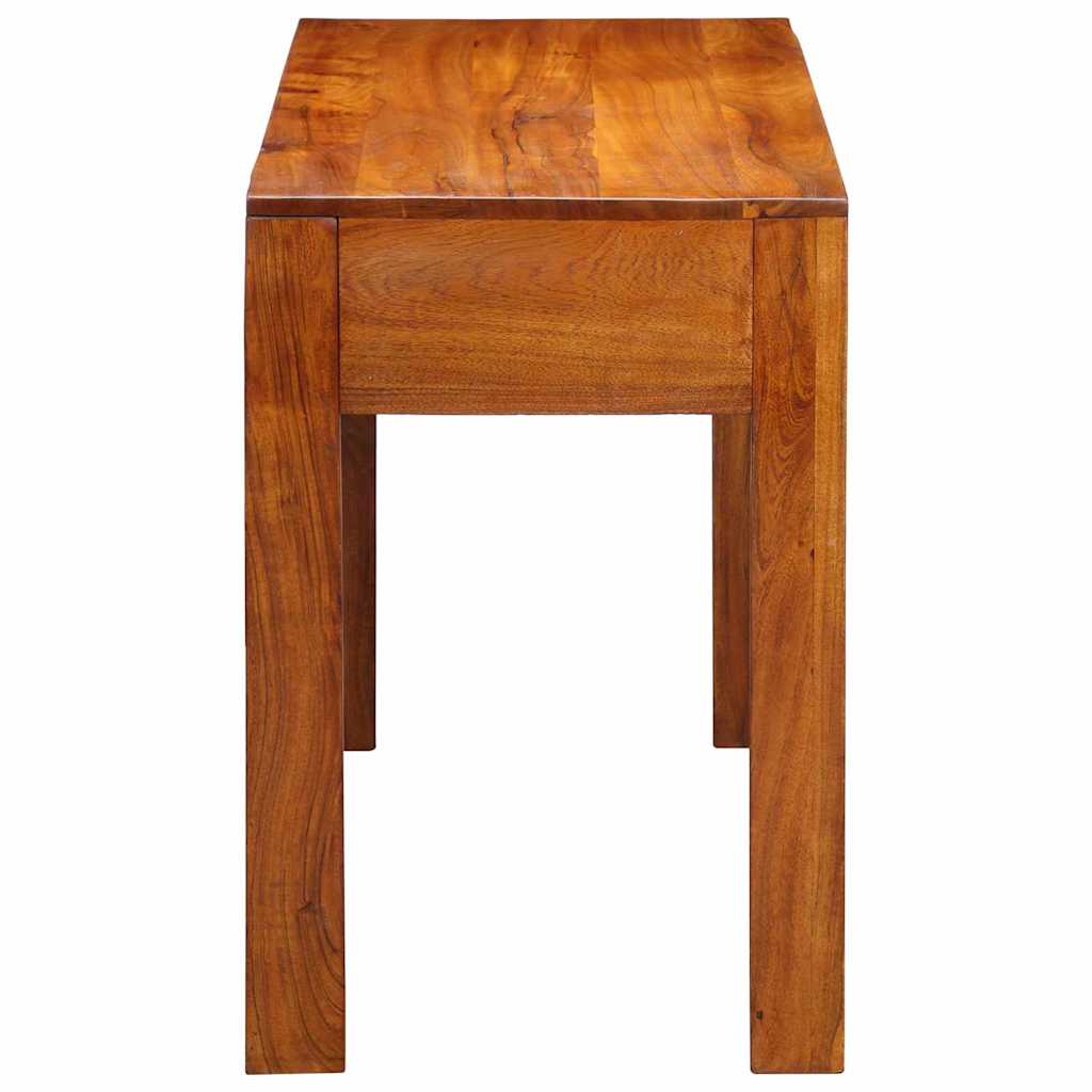 Writing Desk with Drawer with Storage Brown 100 x 50 x 75 cm