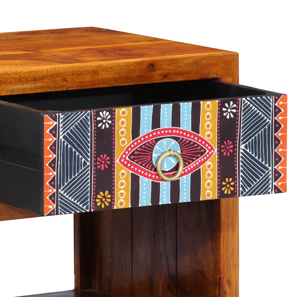 Sideboard Multicolour 40 x 35 x 45 cm Solid acacia wood