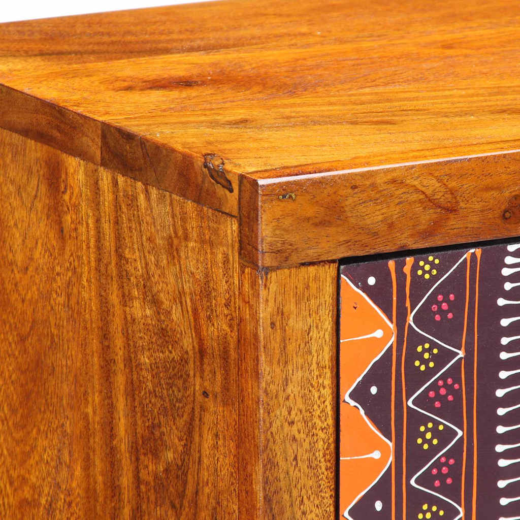 Bedside Cabinet with Drawer 2 pcs Brown 35 x 30 x 22 cm