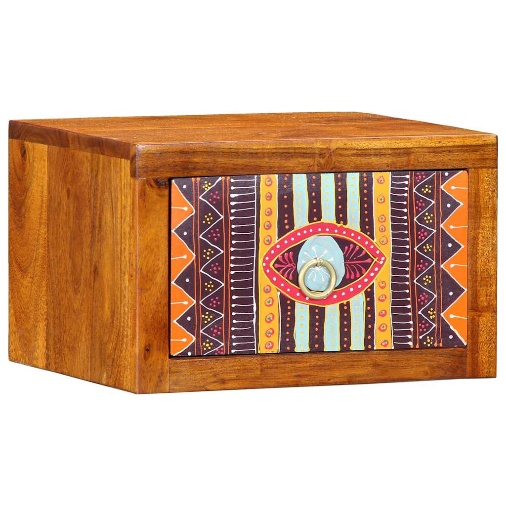 Bedside Cabinet with Drawer 2 pcs Brown 35 x 30 x 22 cm