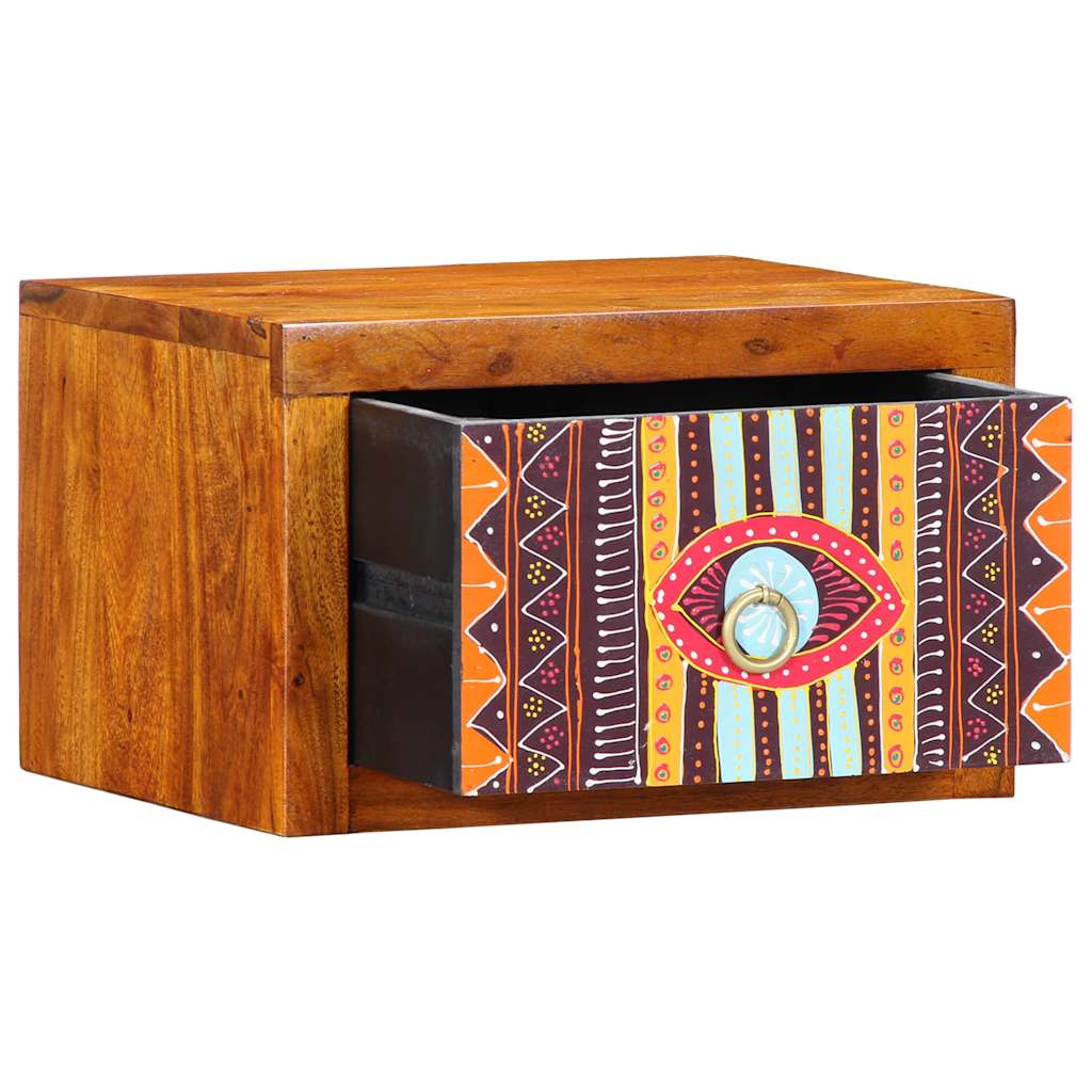 Bedside Cabinet with Drawer 2 pcs Brown 35 x 30 x 22 cm