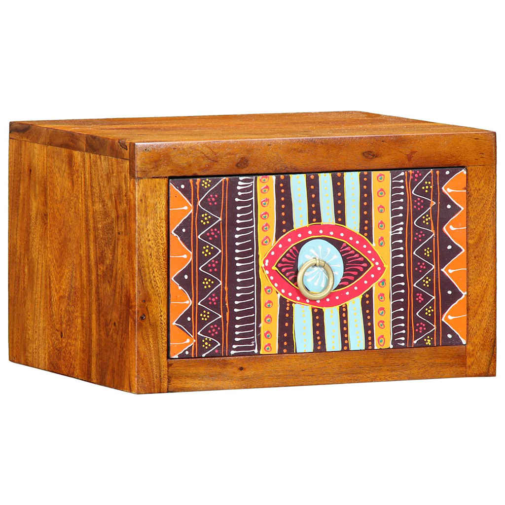 Bedside Cabinet with Drawer 2 pcs Brown 35 x 30 x 22 cm