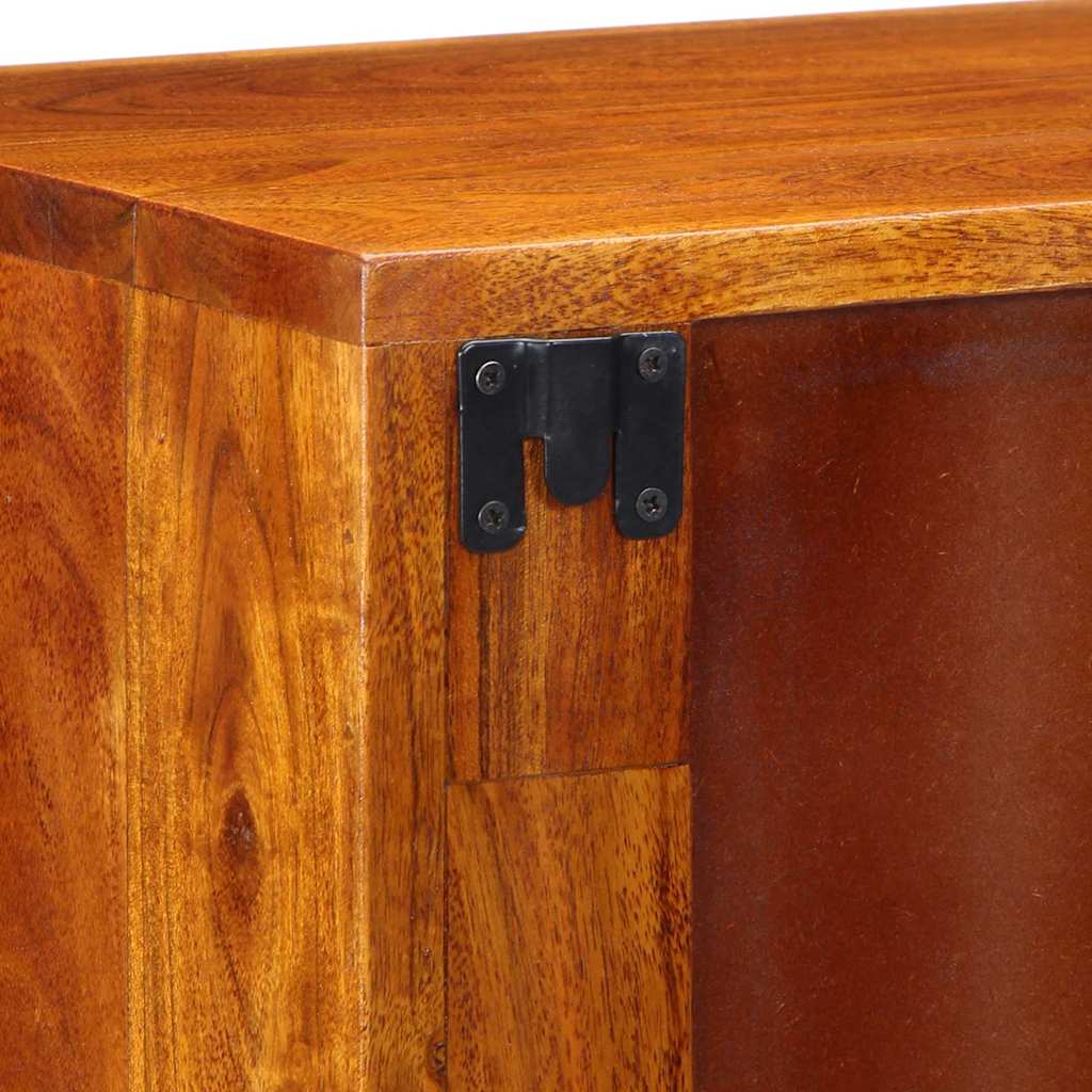 Bedside Cabinet Brown 35 x 30 x 40 cm Solid Acacia Wood