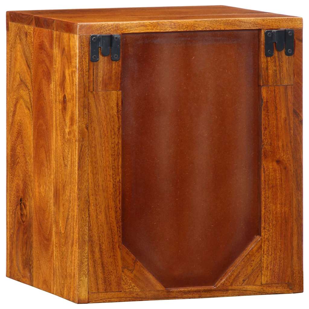 Bedside Cabinet Brown 35 x 30 x 40 cm Solid Acacia Wood