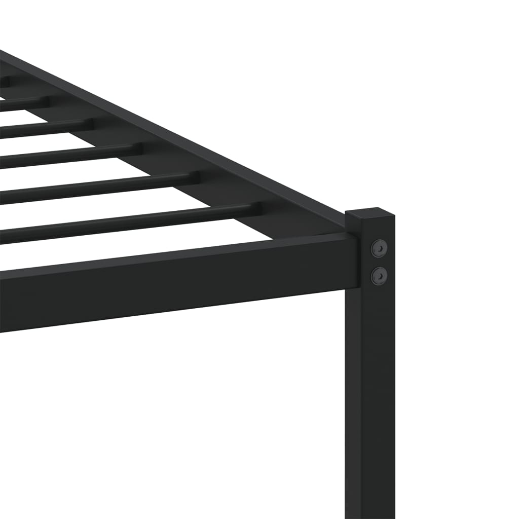 Bed Frame without Mattress with Headboard Brown Oak 90x190 cm Single