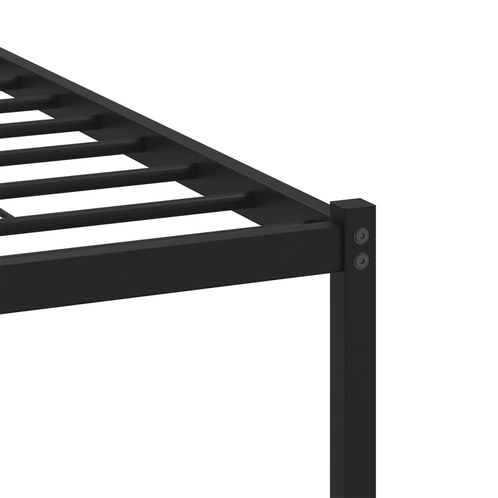 Bed Frame without Mattress with Headboard Brown Oak 160x200 cm