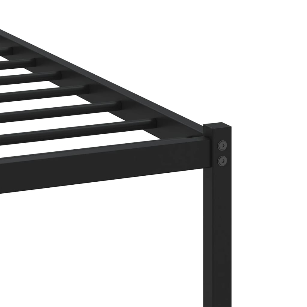 Bed Frame without Mattress with Headboard Brown Oak 183x213 cm