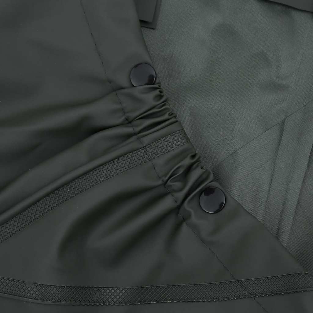 Chest Waders with Boots Dark Green Size 41
