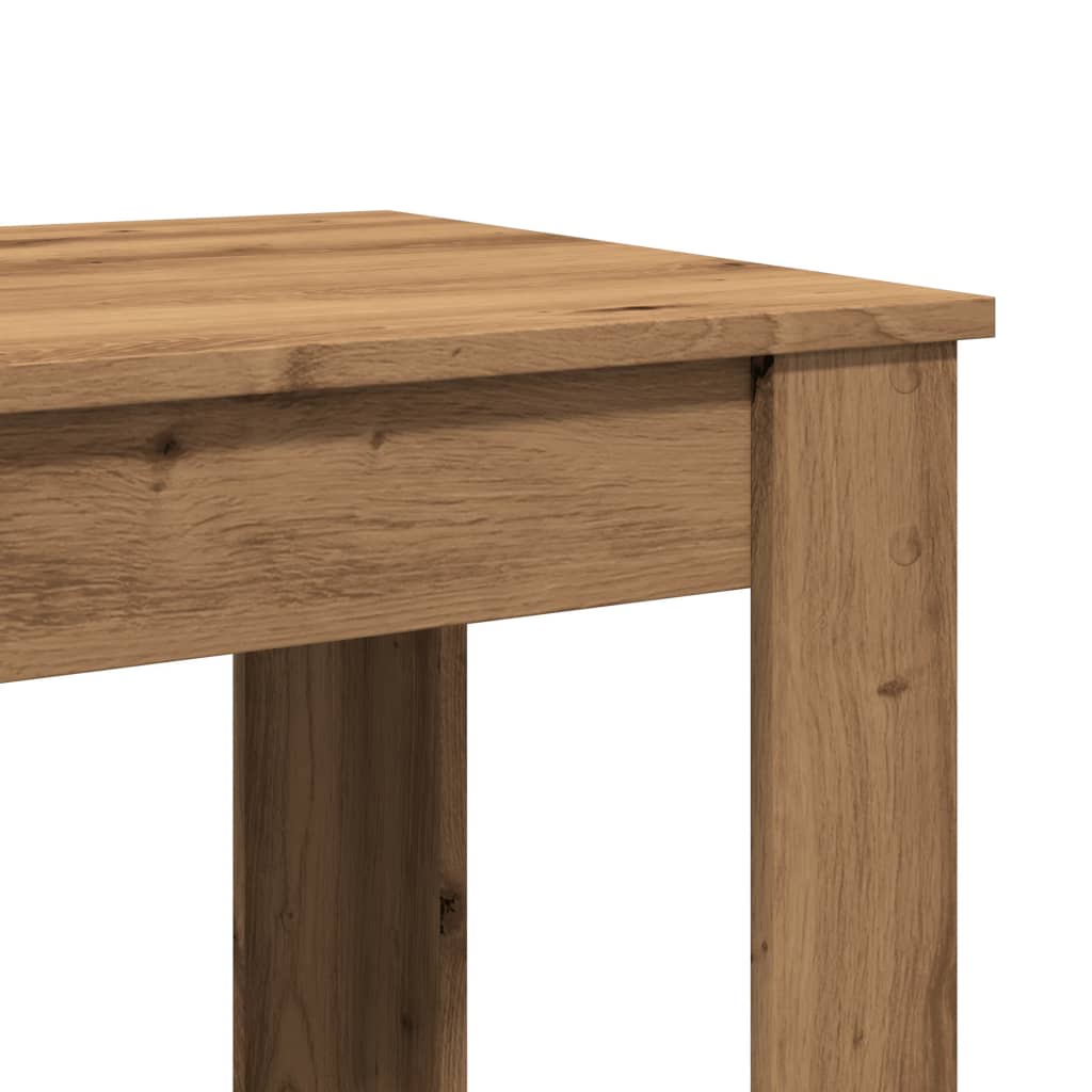 Bar Table Artisan Oak 51x50x103,5 cm Engineered Wood