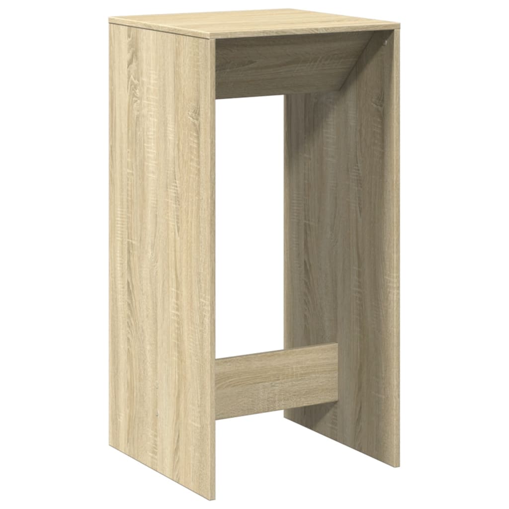 Bar Table Sonoma Oak 51x50x103,5 cm Engineered Wood