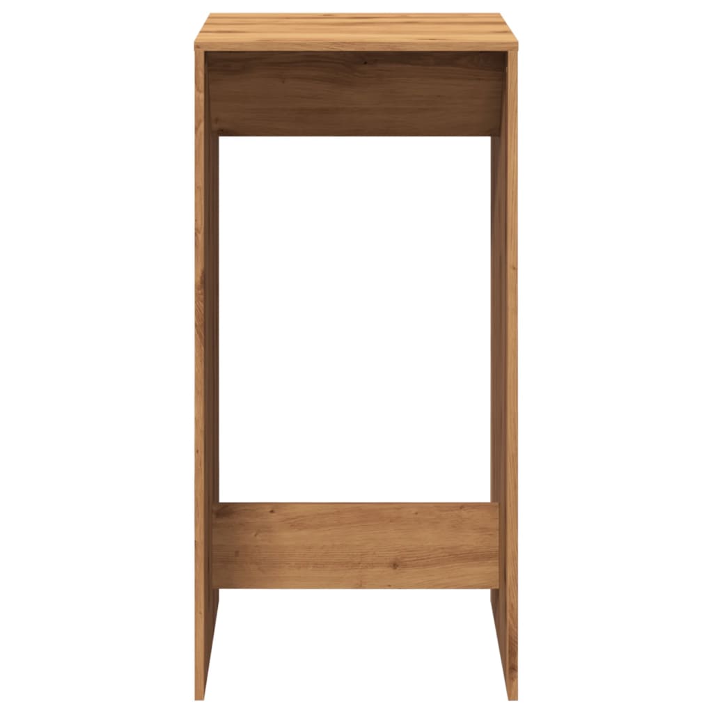 vidaXL Bar Table Artisan Oak 51x50x103.5 cm Engineered Wood