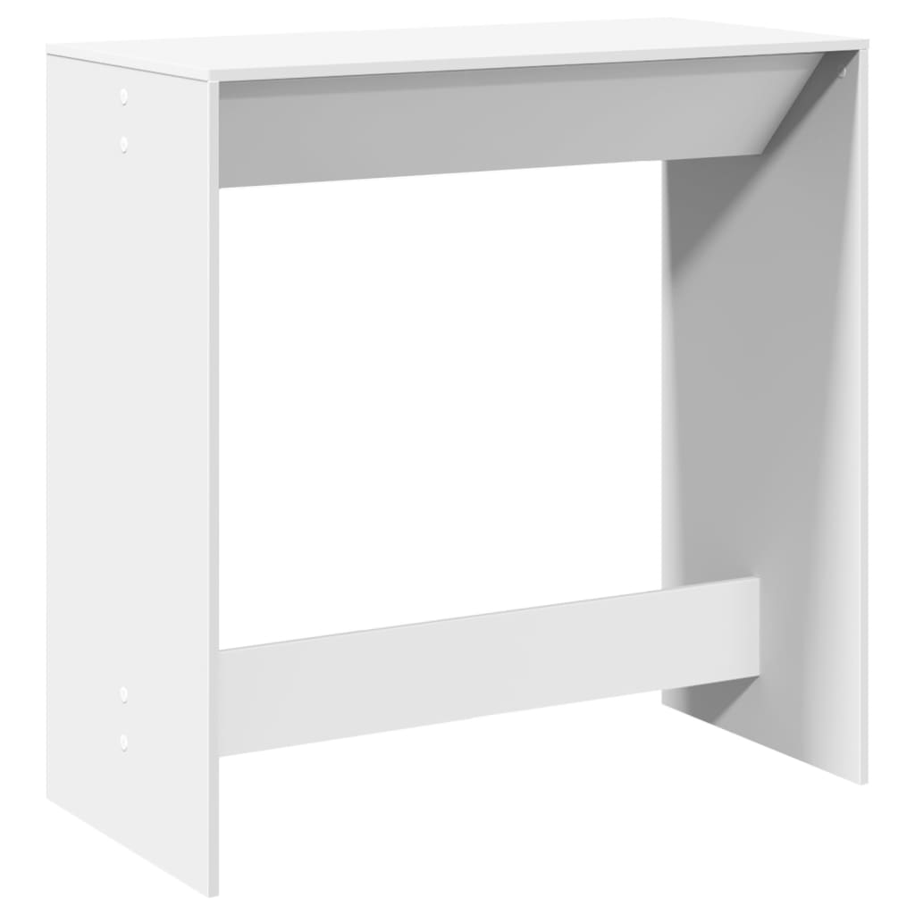 Bar Table White 102x50x103,5 cm Engineered Wood