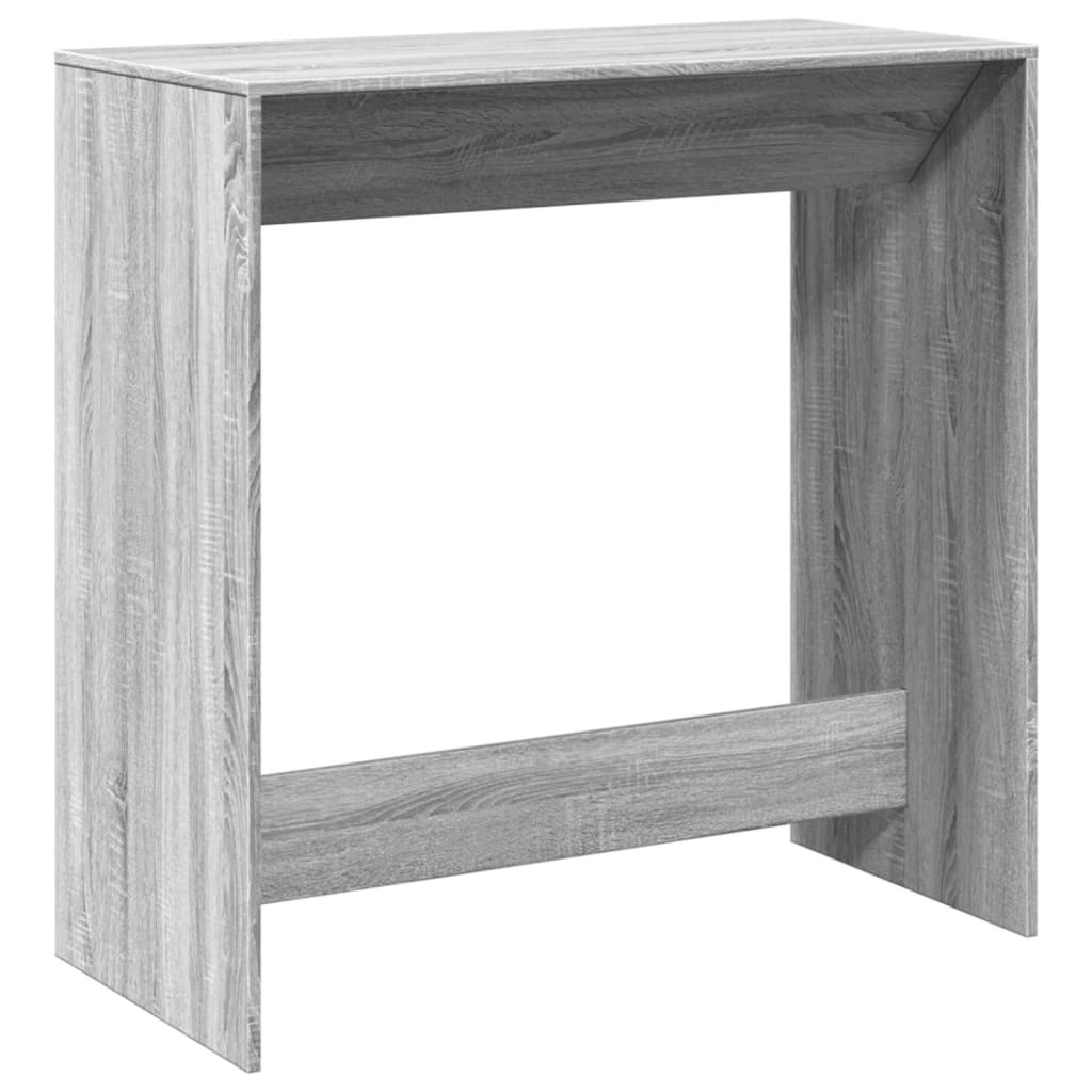 Bar Table Grey Sonoma 102x50x103,5 cm Engineered Wood