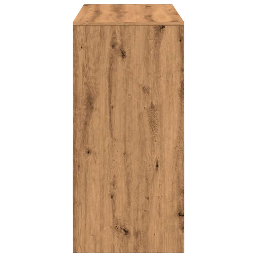 Bar Table Artisan Oak 102x50x103,5 cm Engineered Wood