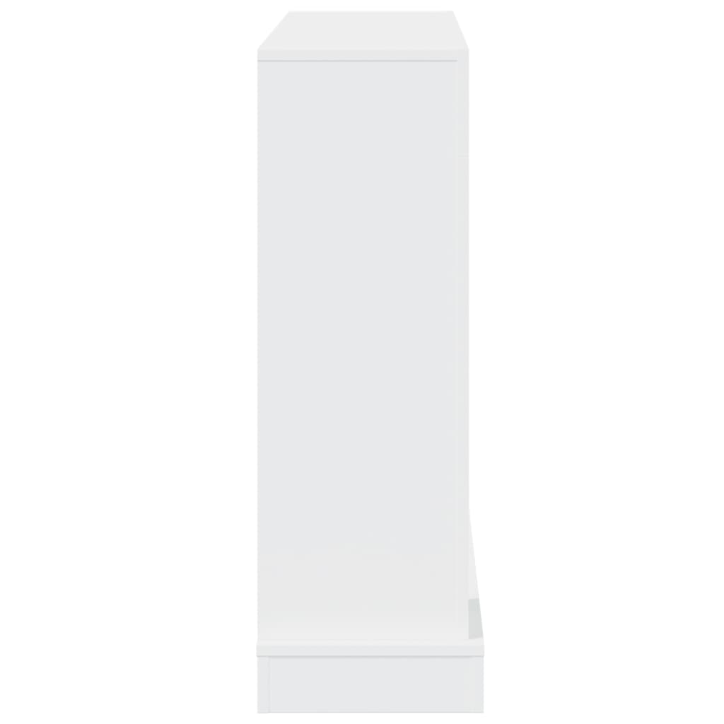 Fireplace Surround White 100x30x87,5 cm Engineered Wood