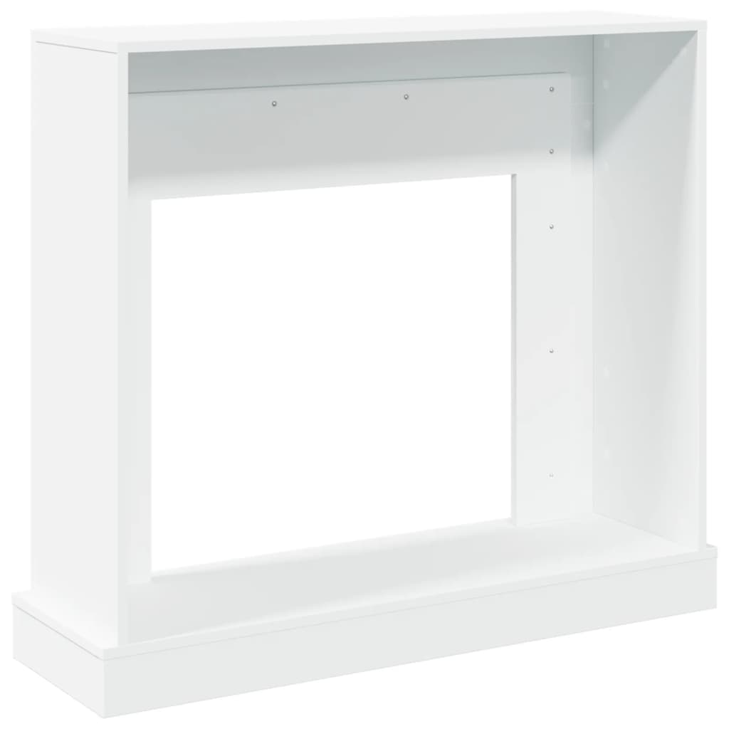 Fireplace Surround White 100x30x87,5 cm Engineered Wood