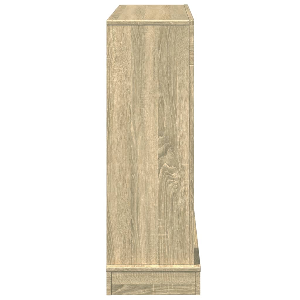 Fireplace Surround Sonoma Oak 100x30x87,5 cm Engineered Wood