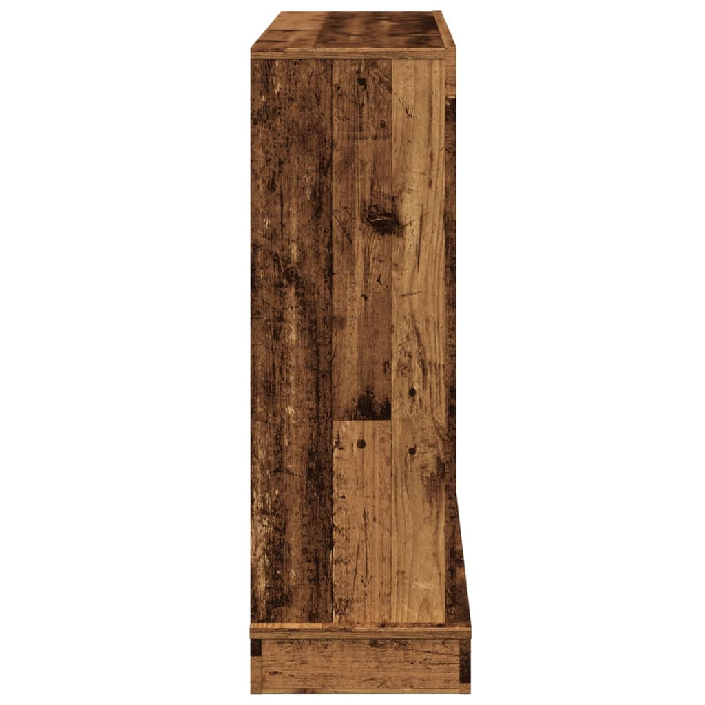 Fireplace Surround Old Wood 100x30x87.5 cm Engineered Wood