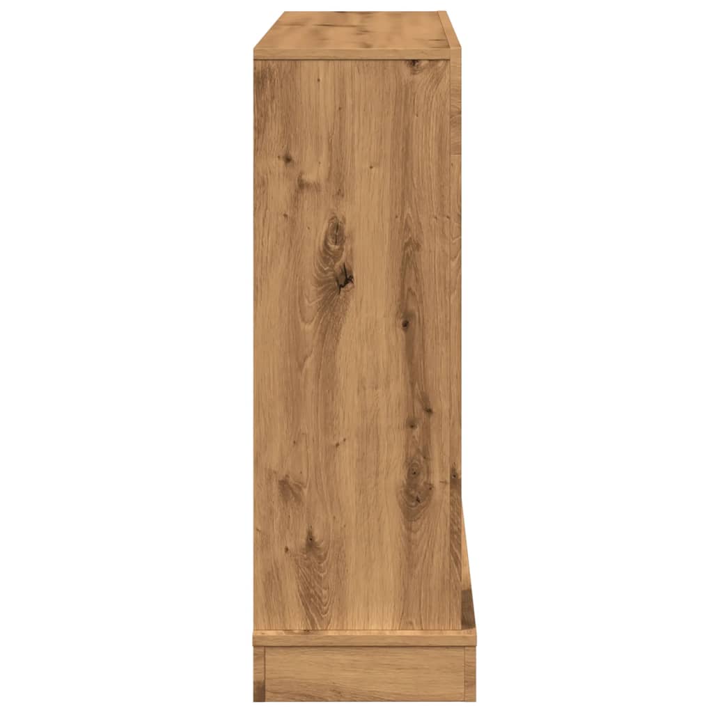 Fireplace Surround Artisan Oak 100x30x87,5 cm Engineered Wood