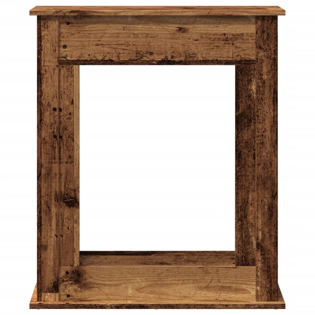 Fireplace Surround Old Wood 75x20x87,5 cm Engineered Wood