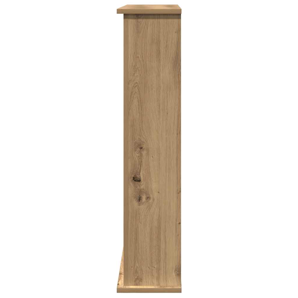 Fireplace Surround Artisan Oak 75x20x87,5 cm Engineered Wood