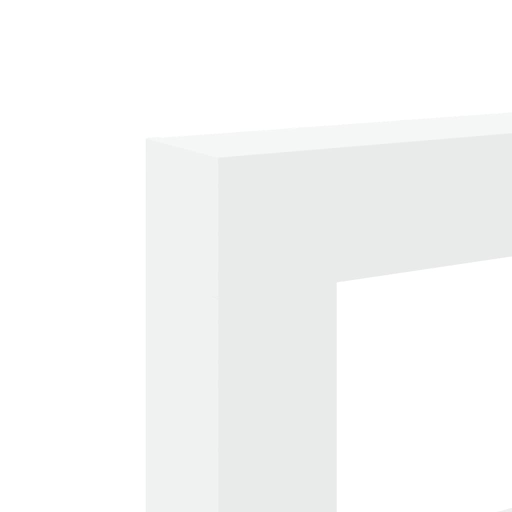 Fireplace Surround White 81x18x82 cm Engineered Wood