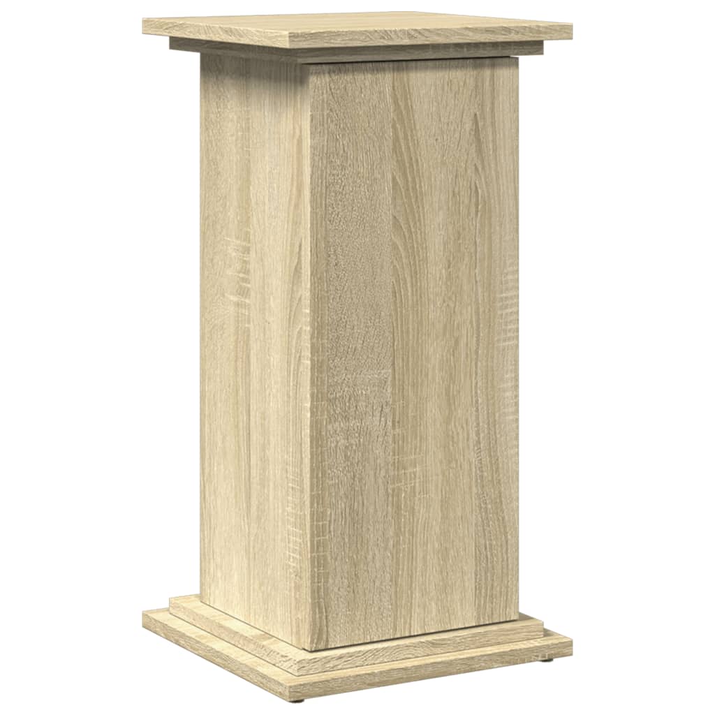 Display Stand with Storage Sonoma Oak 31x30x60 cm