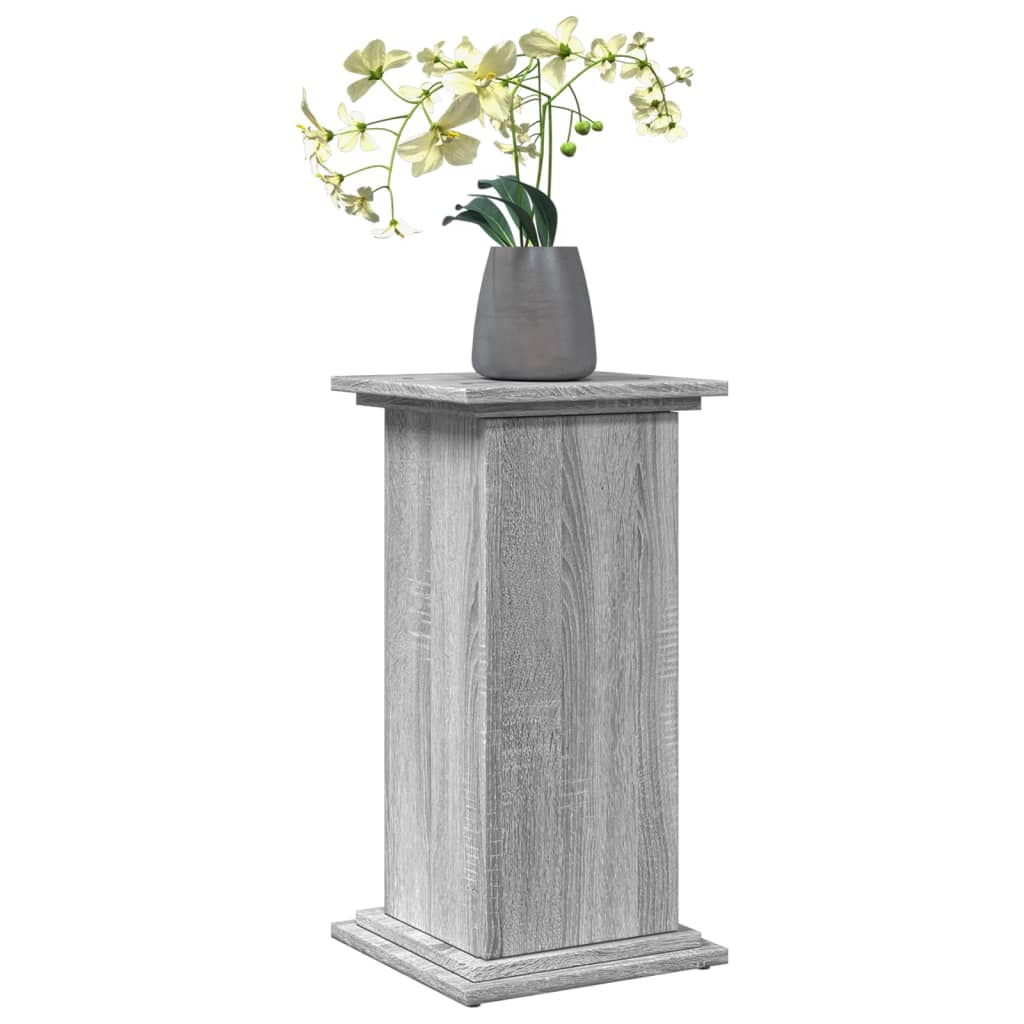 Display St& with Storage Grey Sonoma 31x30x60 cm
