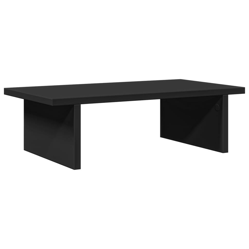 vidaXL Monitor Stand Black 50x27x15 cm Engineered Wood