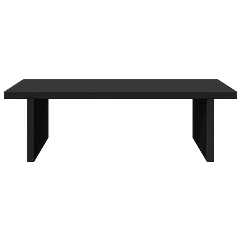 vidaXL Monitor Stand Black 50x27x15 cm Engineered Wood