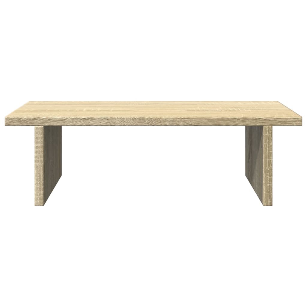 vidaXL Monitor Stand Sonoma Oak 50x27x15 cm Engineered Wood