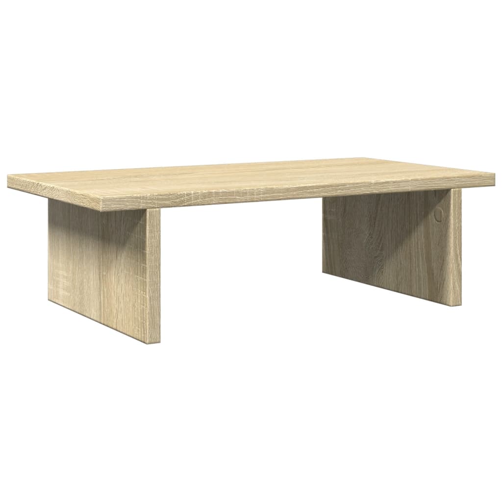 vidaXL Monitor Stand Sonoma Oak 50x27x15 cm Engineered Wood