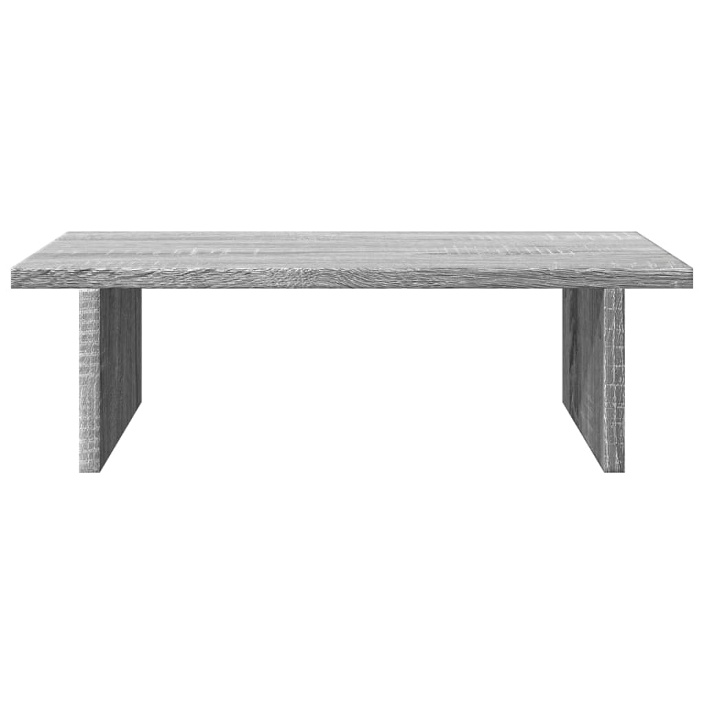 vidaXL Monitor Stand Grey Sonoma 50x27x15 cm Engineered Wood