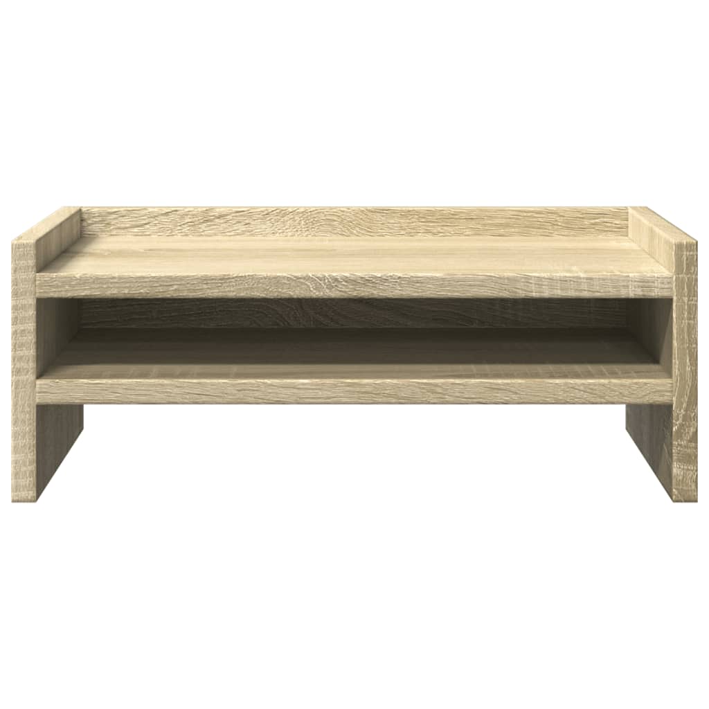 vidaXL Monitor Stand Sonoma Oak 42x24x16 cm Engineered Wood