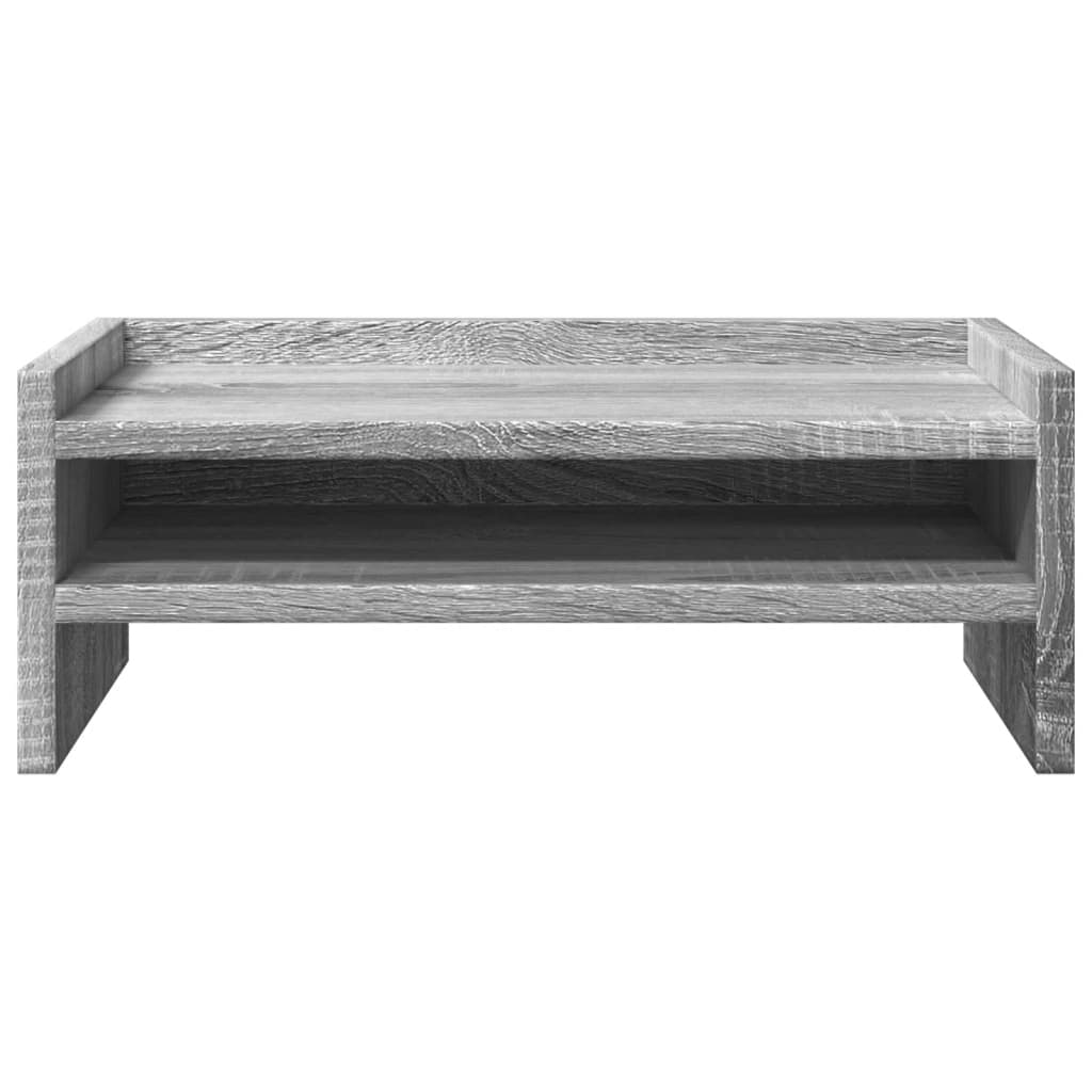 vidaXL Monitor Stand Grey Sonoma 42x24x16 cm Engineered Wood