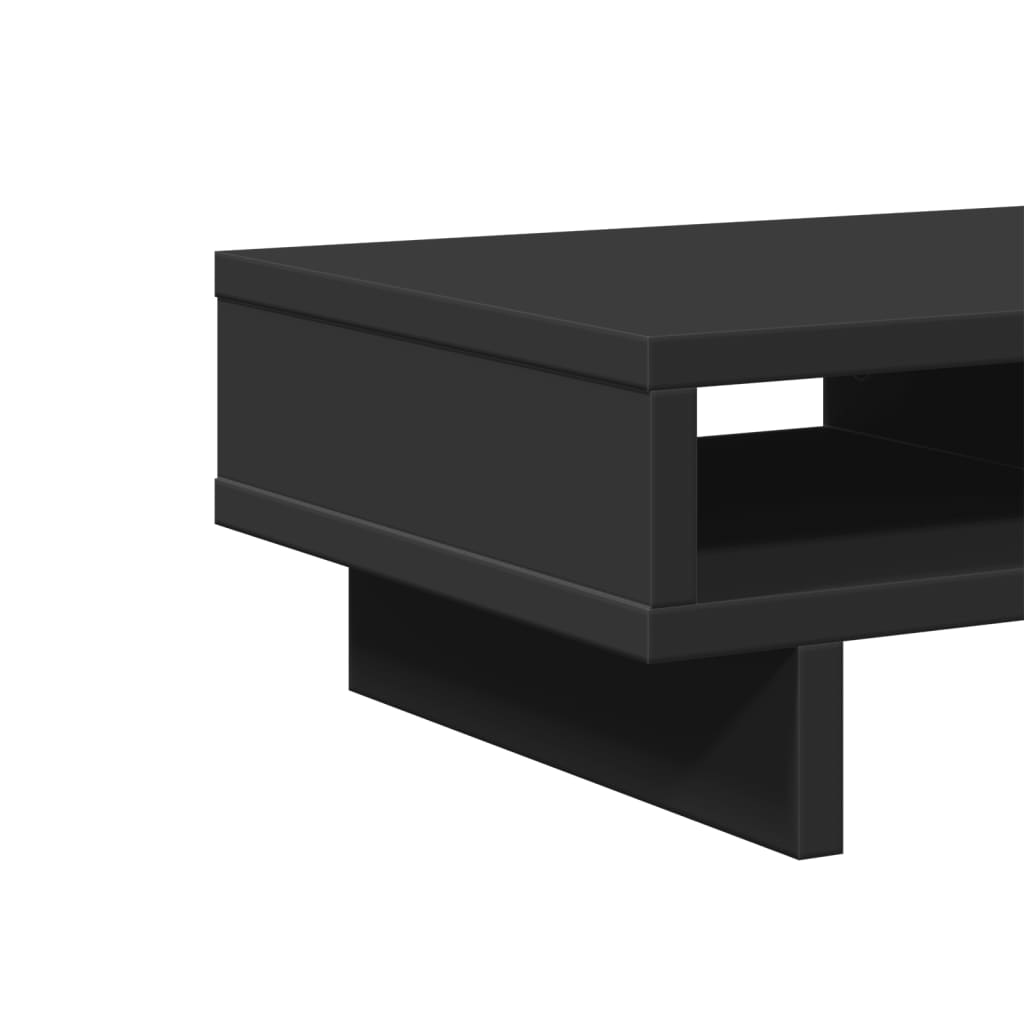 vidaXL Monitor Stand Black 50x27x15 cm Engineered Wood