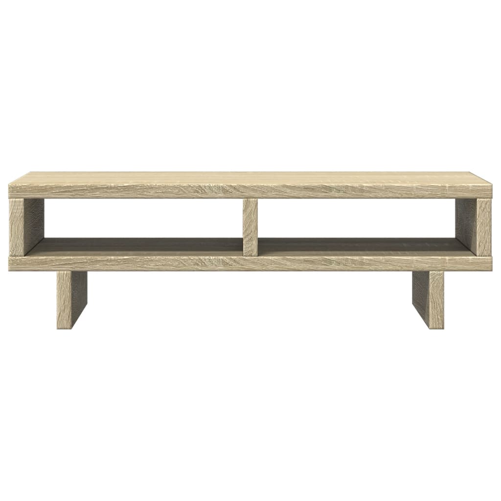 vidaXL Monitor Stand Sonoma Oak 50x27x15 cm Engineered Wood