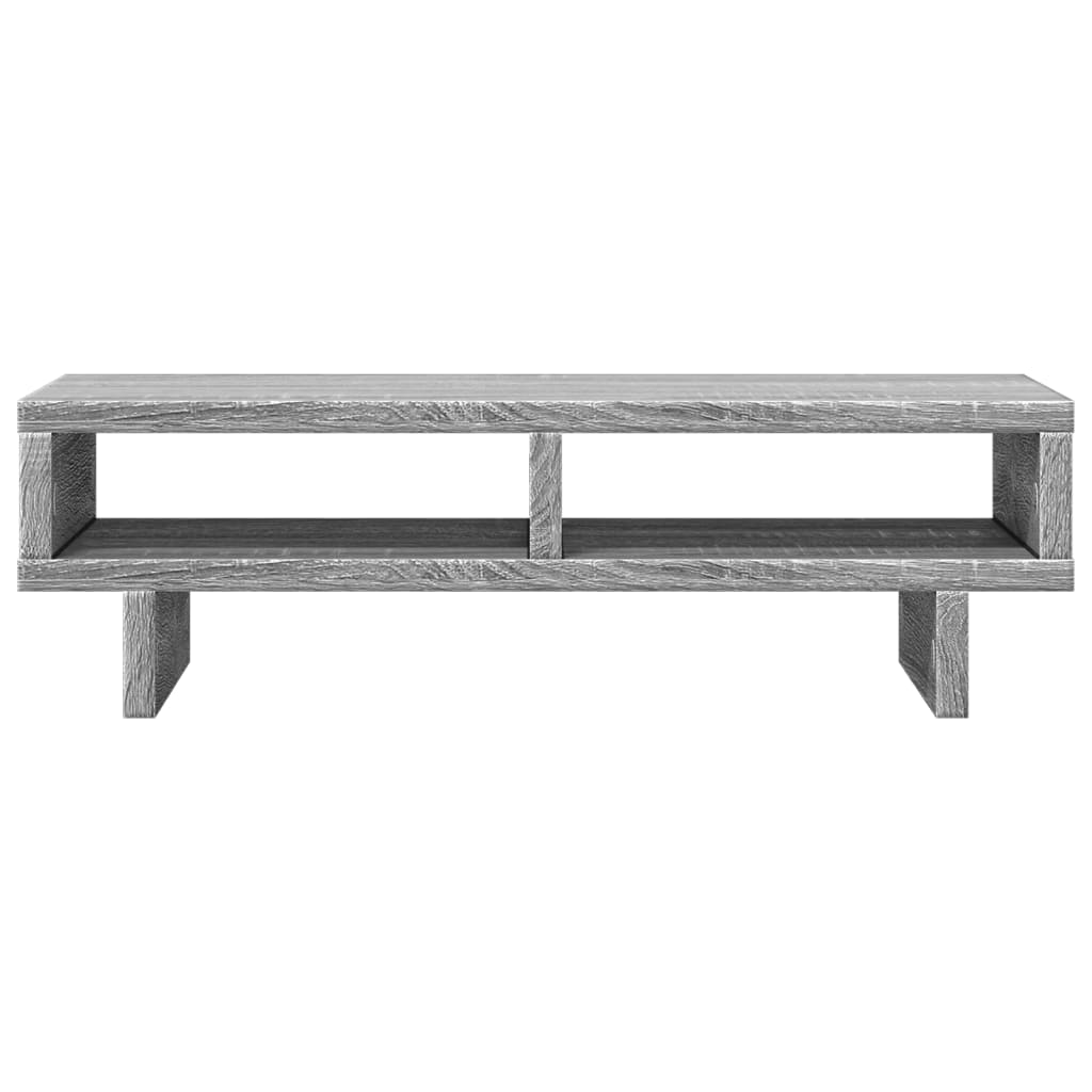 vidaXL Monitor Stand Grey Sonoma 50x27x15 cm Engineered Wood