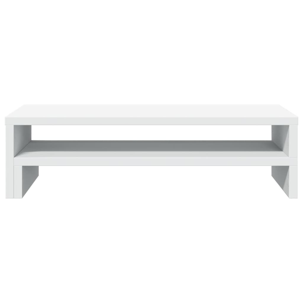 vidaXL Monitor Stand White 54x22x15 cm Engineered Wood