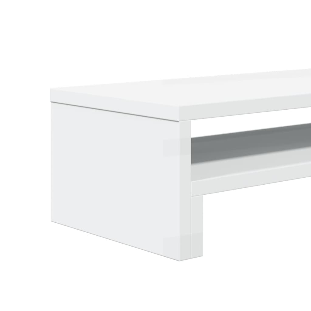 vidaXL Monitor Stand White 54x22x15 cm Engineered Wood