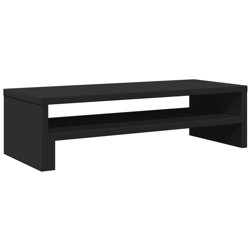 vidaXL Monitor Stand Black 54x22x15 cm Engineered Wood