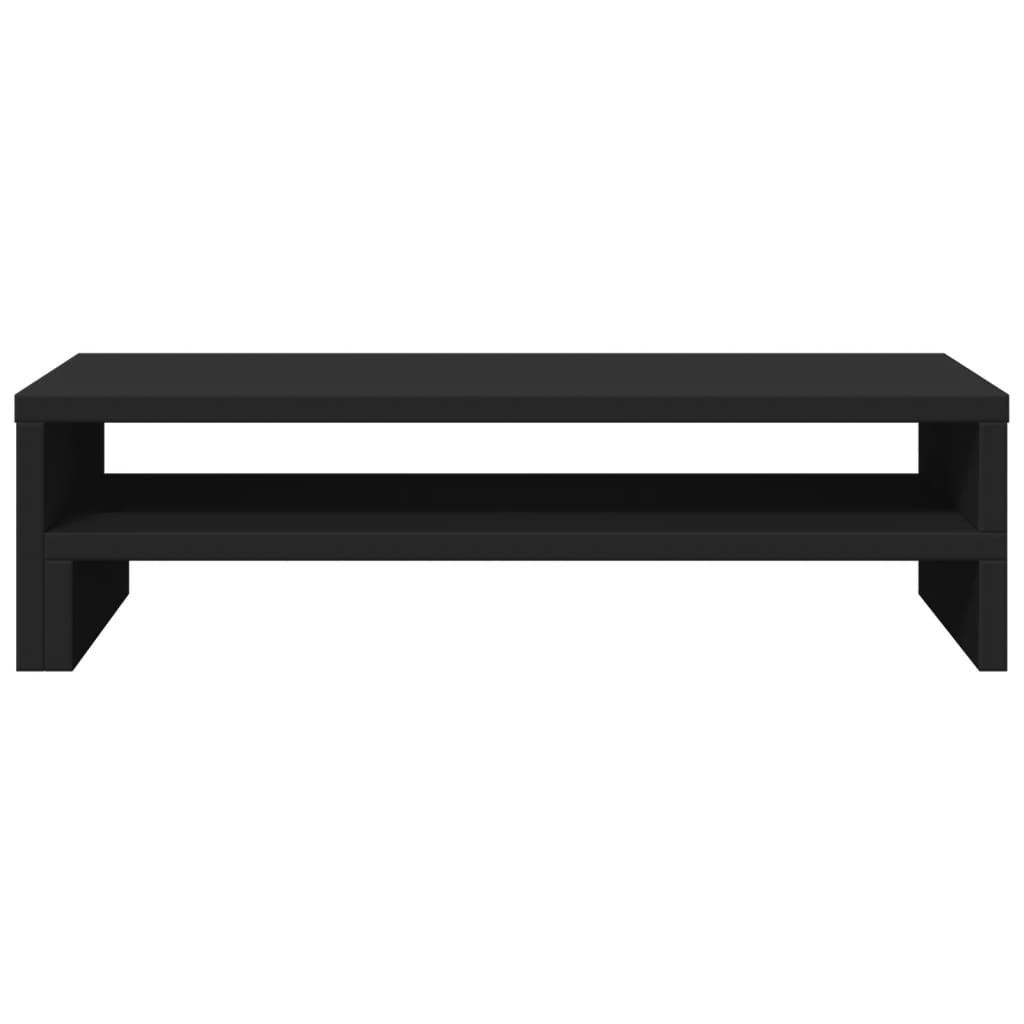 vidaXL Monitor Stand Black 54x22x15 cm Engineered Wood