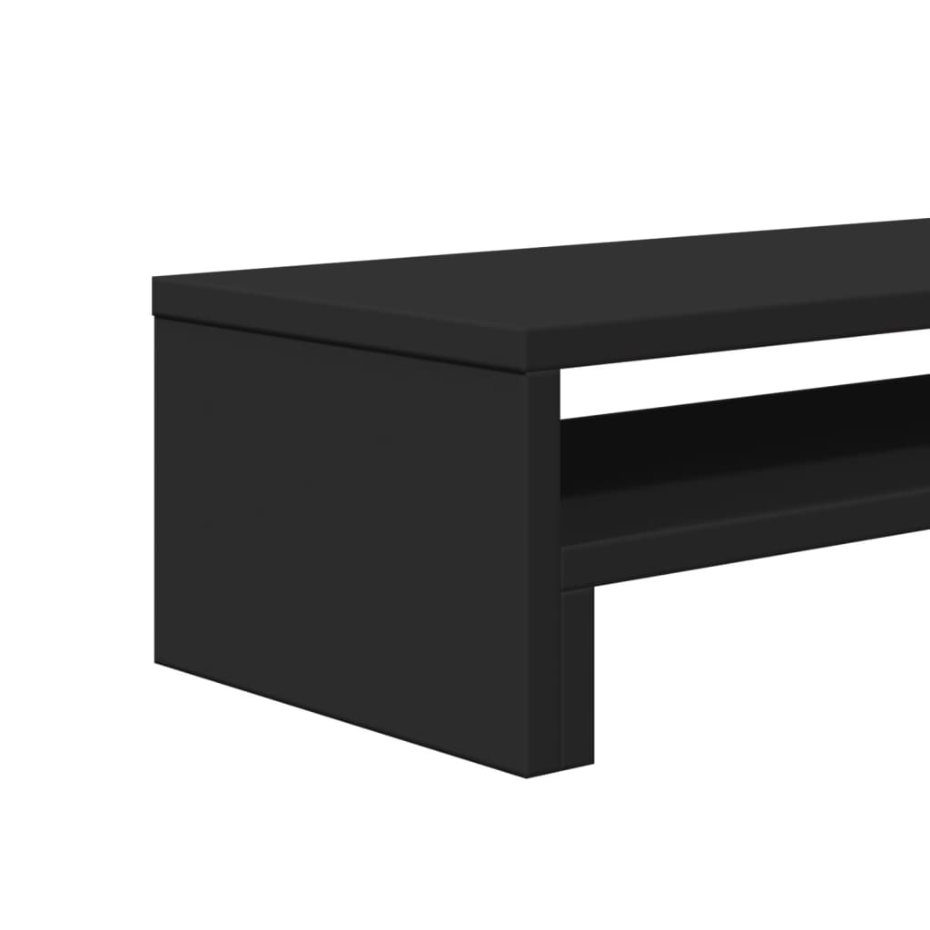 vidaXL Monitor Stand Black 54x22x15 cm Engineered Wood