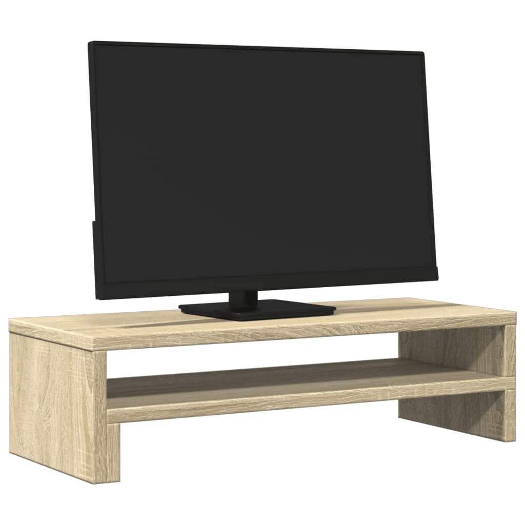 vidaXL Monitor Stand Sonoma Oak 54x22x15 cm Engineered Wood