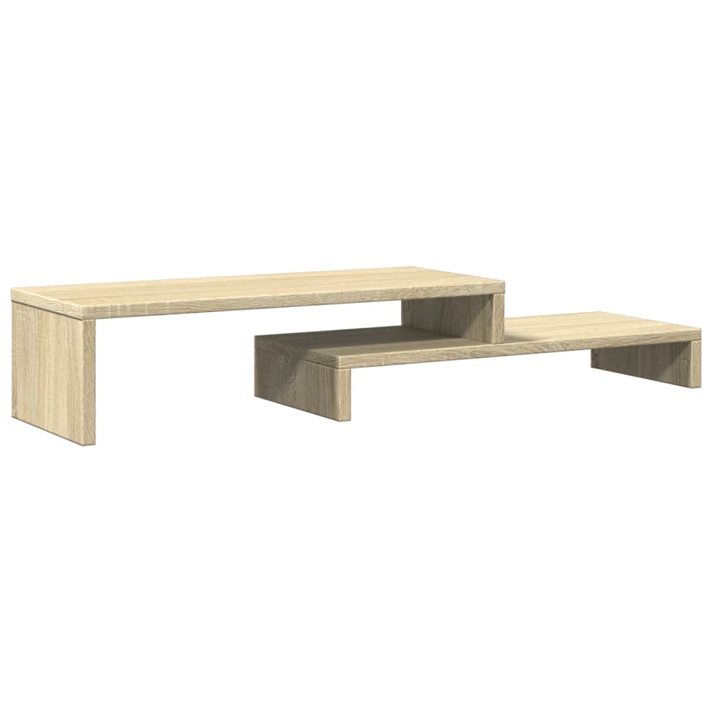 vidaXL Monitor Stand Sonoma Oak 54x22x15 cm Engineered Wood