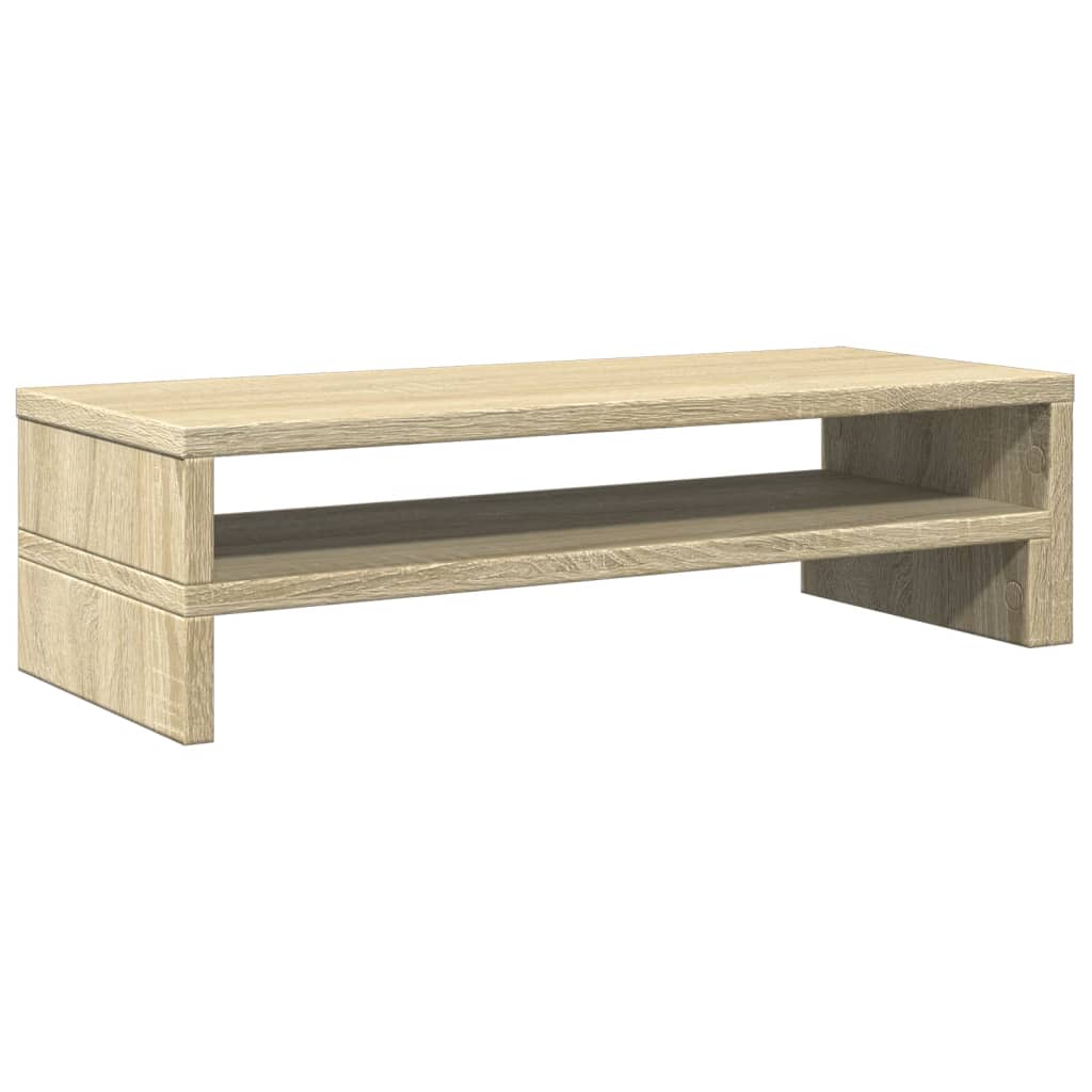 vidaXL Monitor Stand Sonoma Oak 54x22x15 cm Engineered Wood