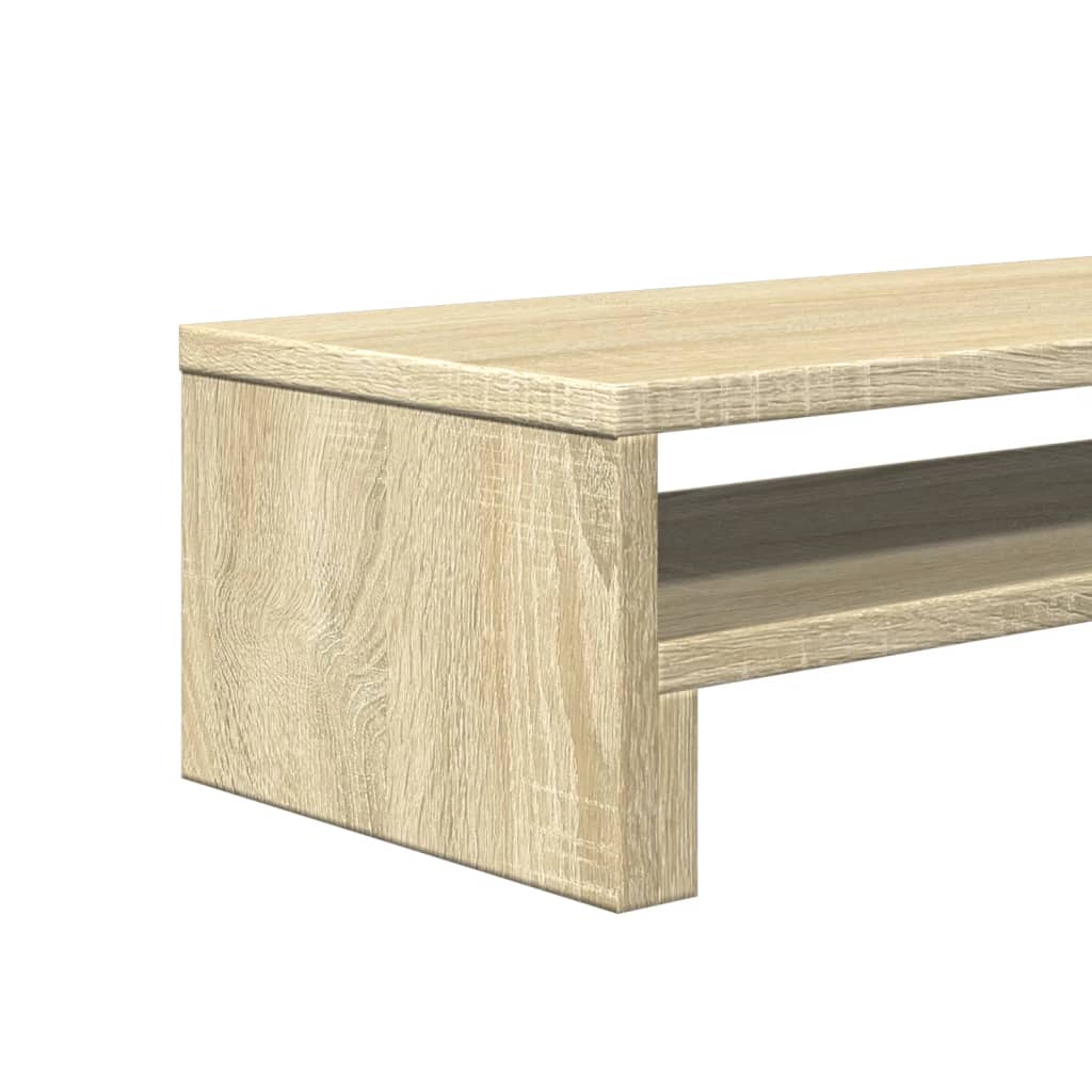 vidaXL Monitor Stand Sonoma Oak 54x22x15 cm Engineered Wood