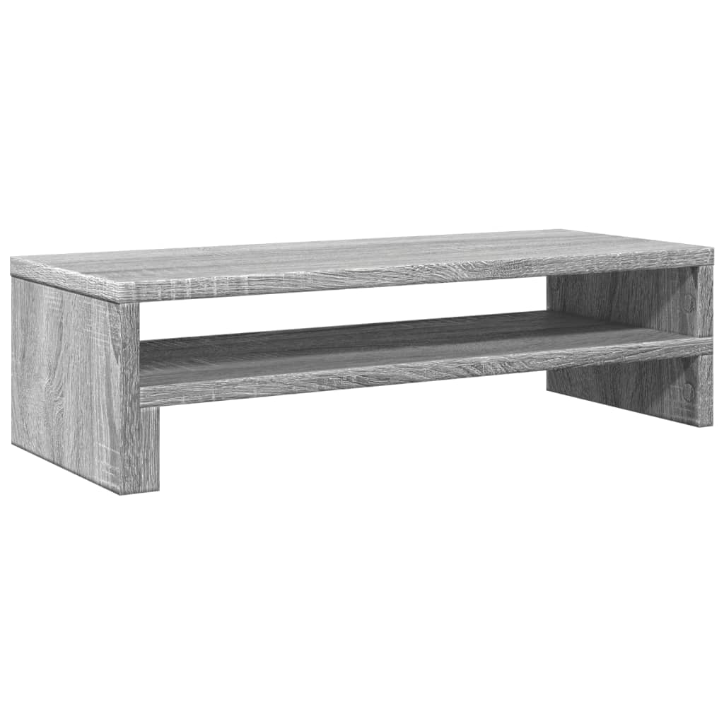 vidaXL Monitor Stand Grey Sonoma 54x22x15 cm Engineered Wood