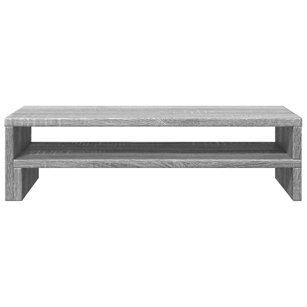 vidaXL Monitor Stand Grey Sonoma 54x22x15 cm Engineered Wood