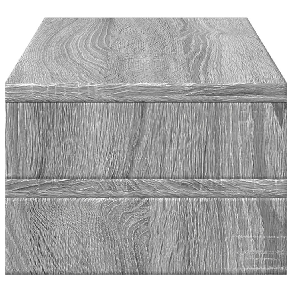 vidaXL Monitor Stand Grey Sonoma 54x22x15 cm Engineered Wood